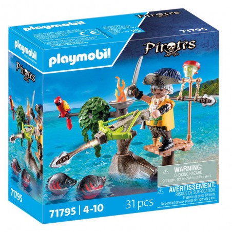 Playmobil Pirates - 71795 Piraat met ballista