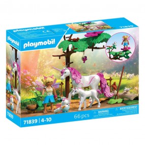 Playmobil Fantasy & Magic - Magische eenhoornstal voor moeder en veulen, 71839