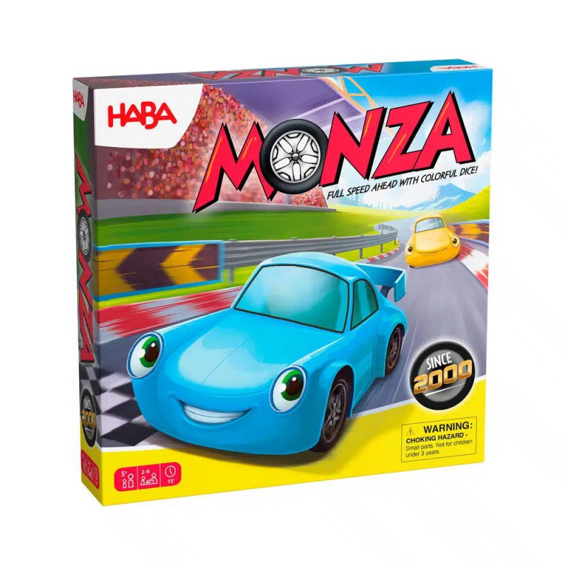 Monza -race en dobbelspel Haba