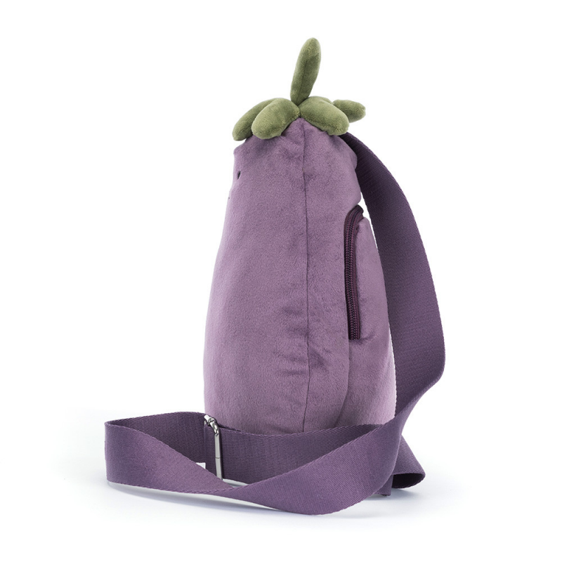 Amuseables Aubergine Bum Bag, Jellycat