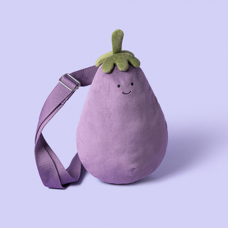 Amuseables Aubergine Bum Bag, Jellycat