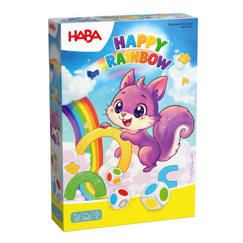 Happy rainbow dobbelspel - Haba