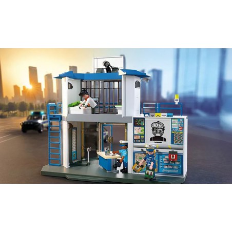 Playmobil City Action - Politiebureau met onderzoeksruimte, 71874