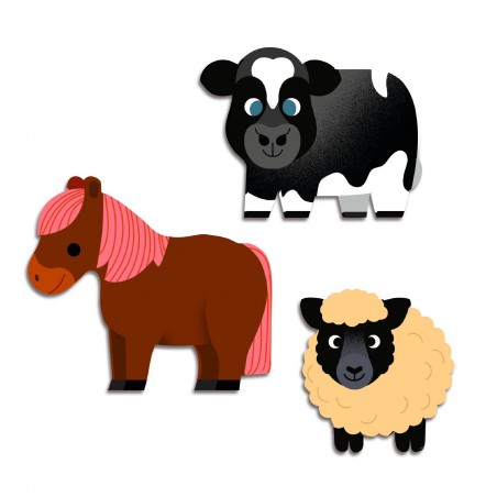 Djeco - Boerderijdieren stickers