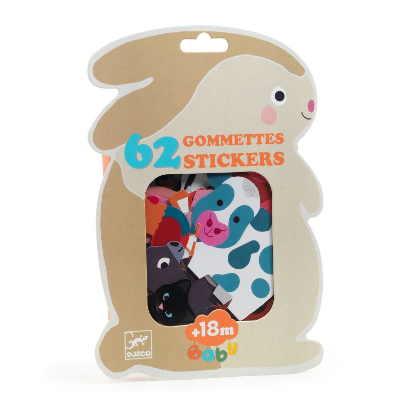 Djeco - Boerderijdieren stickers