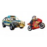 Playmobil City Action - Achtervolging met politie-ophaaldienst, 71875