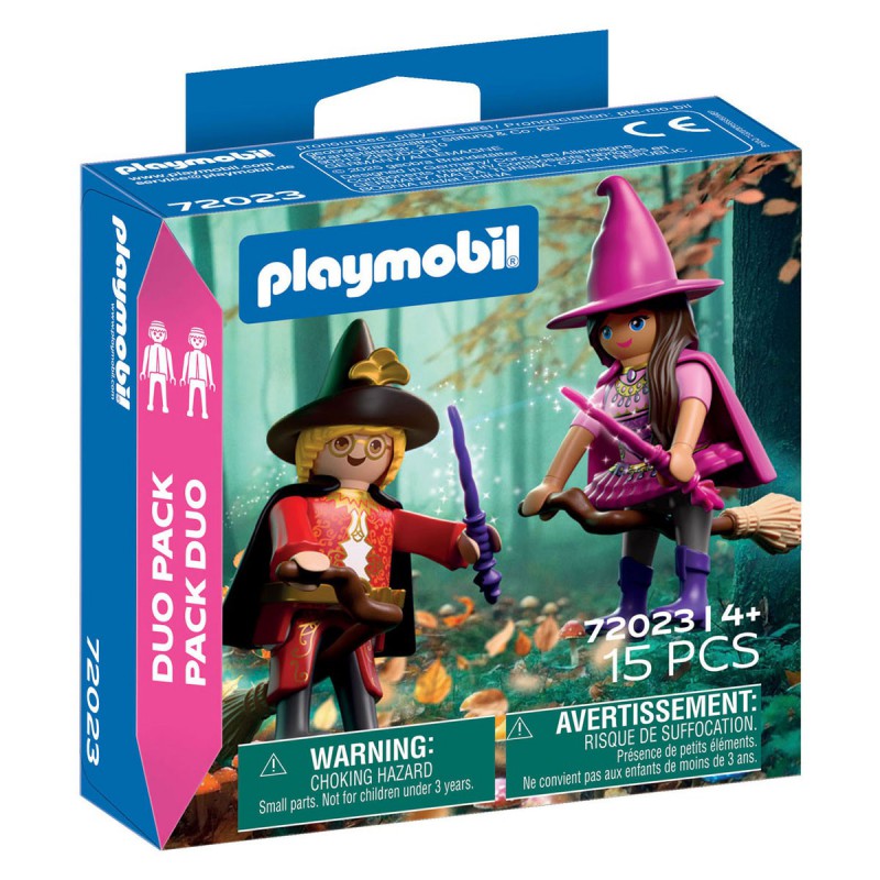 Playmobil DuoPack - 72023 Heks en Tovenaar