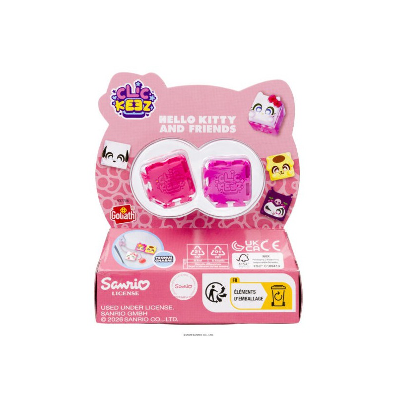 Clickeez Hello Kitty & Friends - 3-Pack