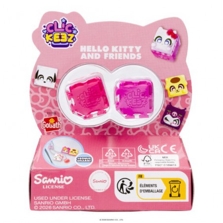 Clickeez Hello Kitty & Friends - 3-Pack