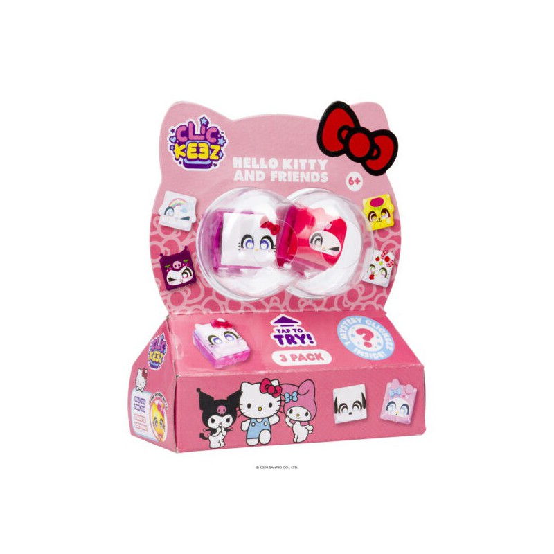 Clickeez Hello Kitty & Friends - 3-Pack