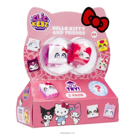 Clickeez Hello Kitty & Friends - 3-Pack