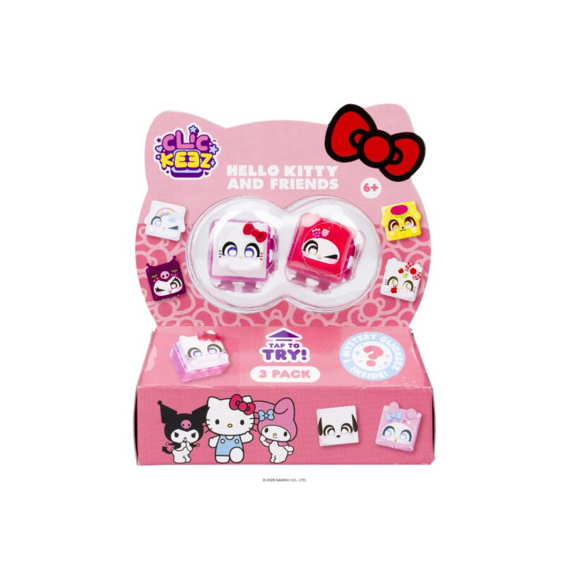 Clickeez Hello Kitty & Friends - 3-Pack