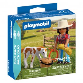 Playmobil DuoPack - 72026 Ruiter en paard