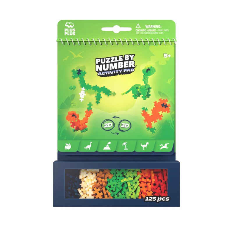 Plus-Plus - Activity Pad Dinosaurs
