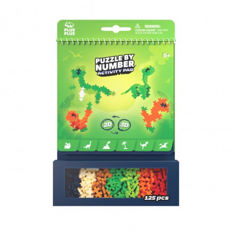 Plus-Plus - Activity Pad Dinosaurs
