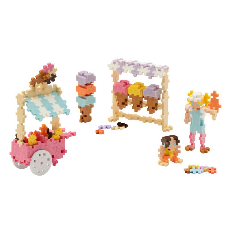 Plus-Plus - Learn To Build Ice Cream Shop