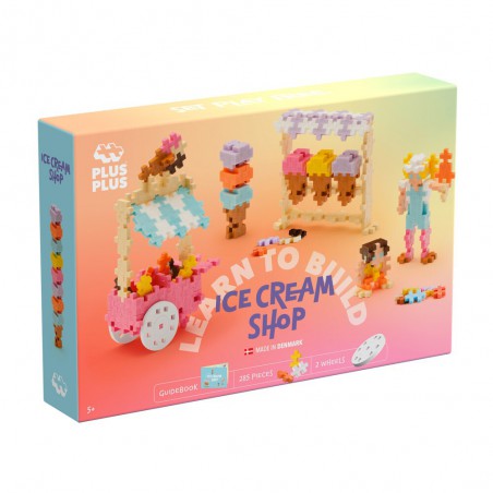 Plus-Plus - Learn To Build Ice Cream Shop