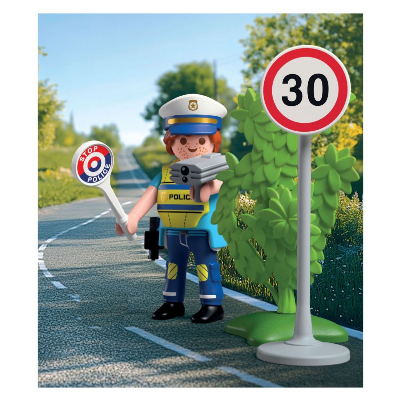 Playmobil Special Plus - 72029 Politieagent met snelheidsradar