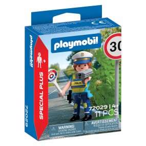 Playmobil Special Plus - 72029 Politieagent met snelheidsradar