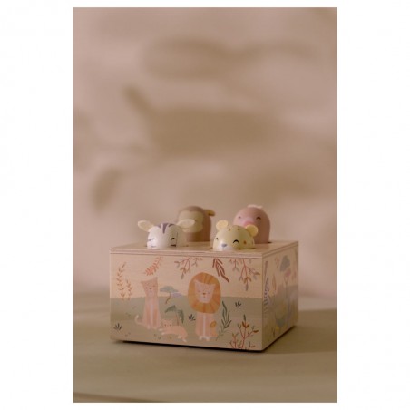 Houten pop-up - Safari Friends - Little Dutch