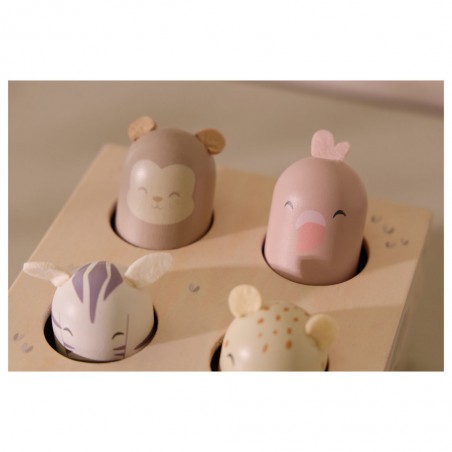 Houten pop-up - Safari Friends - Little Dutch