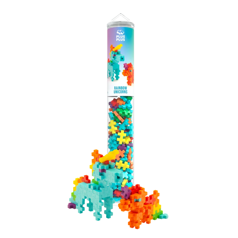 Plus-Plus - Tube Rainbow Unicorns