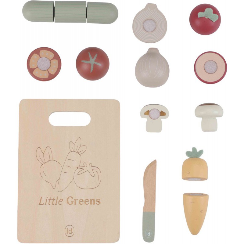 Houten snijgroenten - Little Dutch
