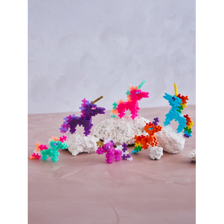 Plus-Plus - Tube Pearl Unicorns