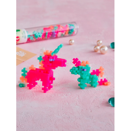 Plus-Plus - Tube Pearl Unicorns