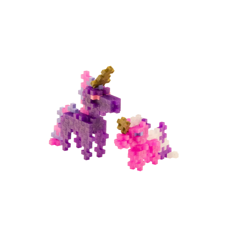 Plus-Plus - Tube Glitter Unicorns