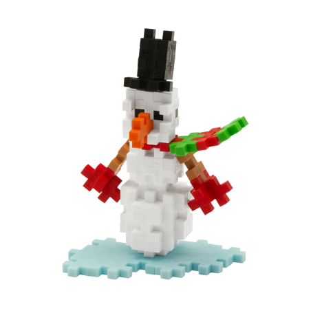 Plus-Plus - Tube Snowman