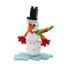 Plus-Plus - Tube Snowman