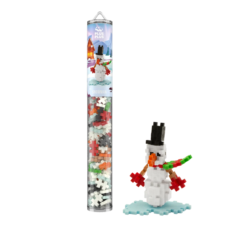 Plus-Plus - Tube Snowman