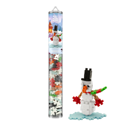 Plus-Plus - Tube Snowman
