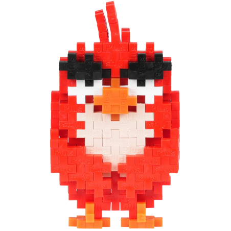 Plus-Plus - Tube - Angry Birds Red