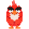 Plus-Plus - Tube - Angry Birds Red