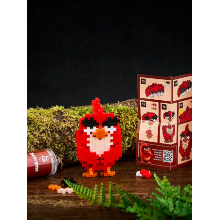 Plus-Plus - Tube - Angry Birds Red