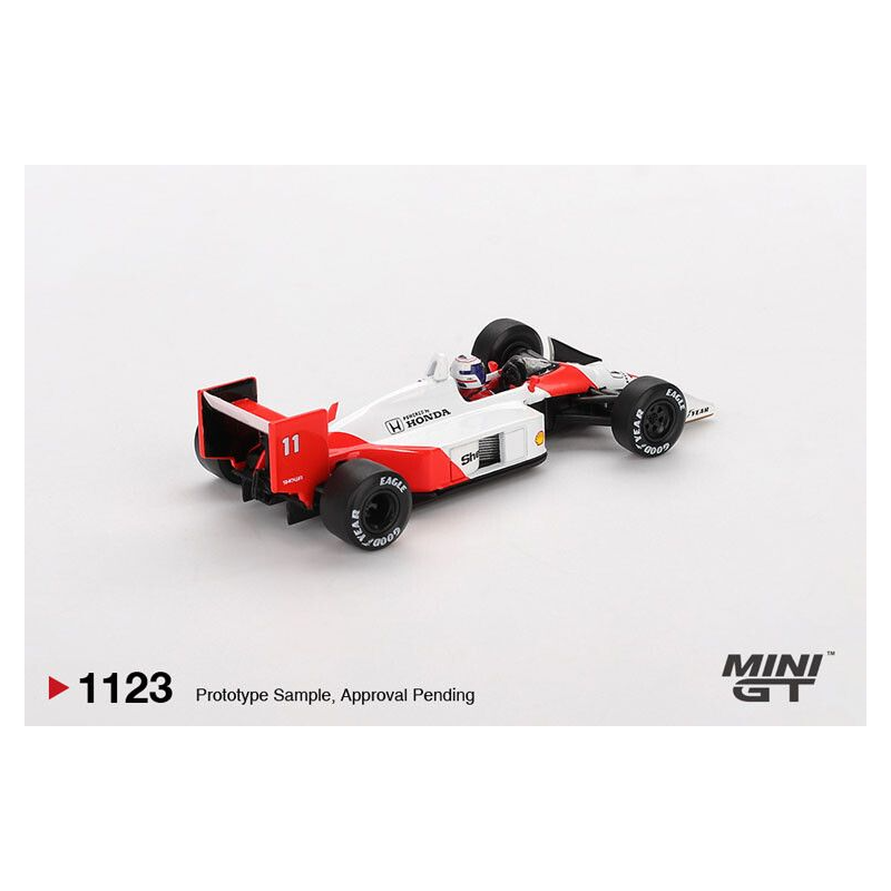 McLaren MP4/4 nr11 Alain Prost Japanese GP 2nd '88 1:64, Mini GT (1123)