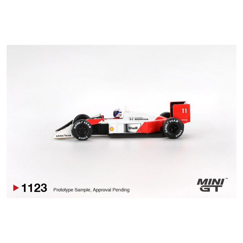 McLaren MP4/4 nr11 Alain Prost Japanese GP 2nd '88 1:64, Mini GT (1123)