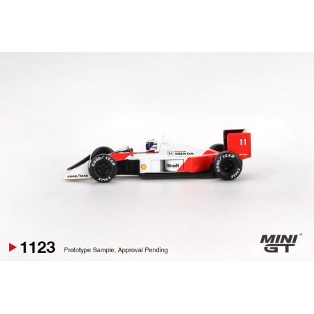 McLaren MP4/4 nr11 Alain Prost Japanese GP 2nd '88 1:64, Mini GT (1123)