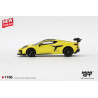 Chevrolet Corvette C8 ZR1 '25, geel 1:64, Mini GT (1158)
