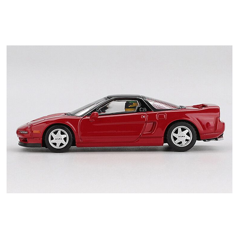 Honda NSX Prototype Midship Sports Ayrton Senna '89 + figuur 1:64, Mini GT (1075)
