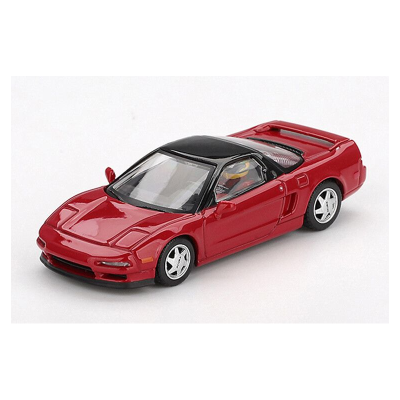 Honda NSX Prototype Midship Sports Ayrton Senna '89 + figuur 1:64, Mini GT (1075)