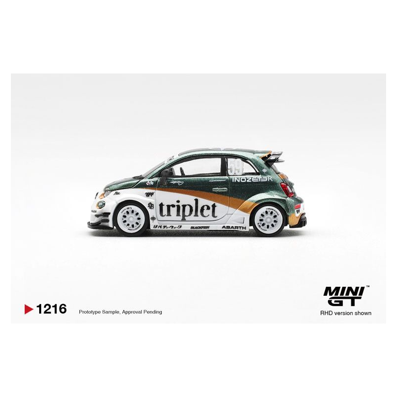 Fiat 595 Abarth LB-Works TY Edition '26 1:64, Mini GT (1216)