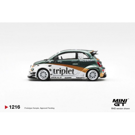 Fiat 595 Abarth LB-Works TY Edition '26 1:64, Mini GT (1216)