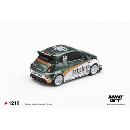 Fiat 595 Abarth LB-Works TY Edition '26 1:64, Mini GT (1216)
