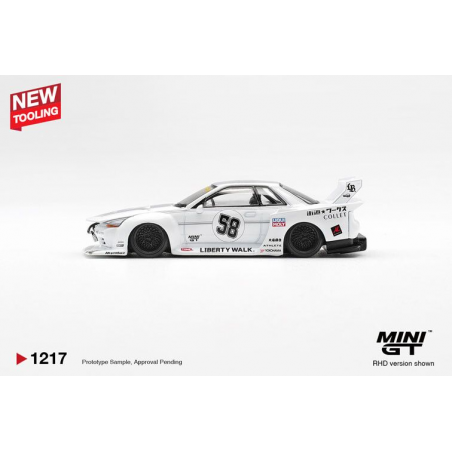 Nissan GTR (R32) LB-Kaido Works nr58 TAS '25 1:64, Mini GT (1217)