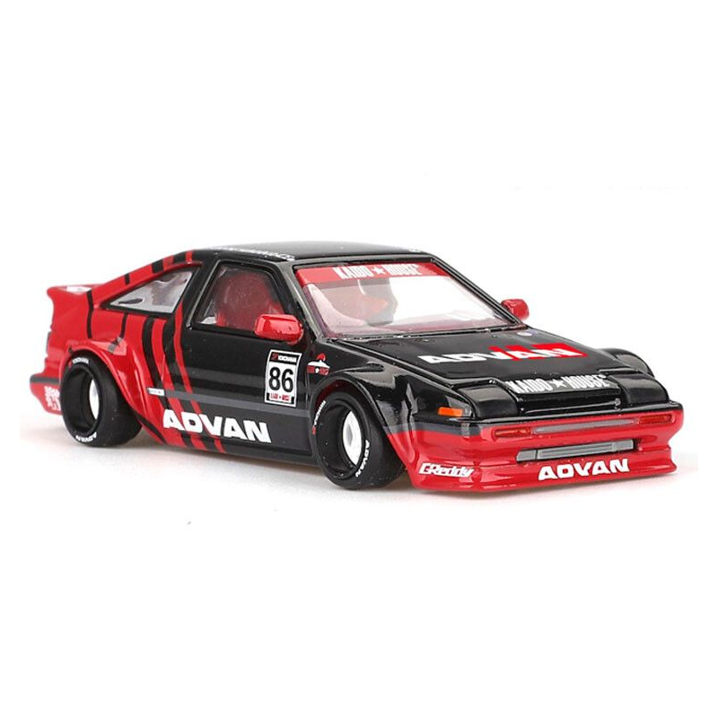 Toyota AE86 Sprinter Trueno Kaido Advan '83, Kaido house, Mini GT (214)