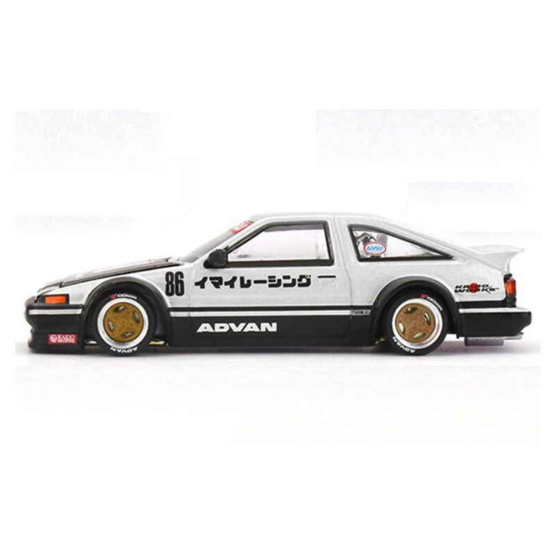 Toyota AE86 Sprinter Trueno Kaido Street V2 '83, Kaido house, Mini GT (218)