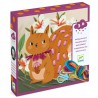 Djeco - Leren rijgen met wol - DIY
